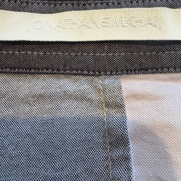 Jonathan Simkhai EUC pieced color block button up top - Picture 6 of 9